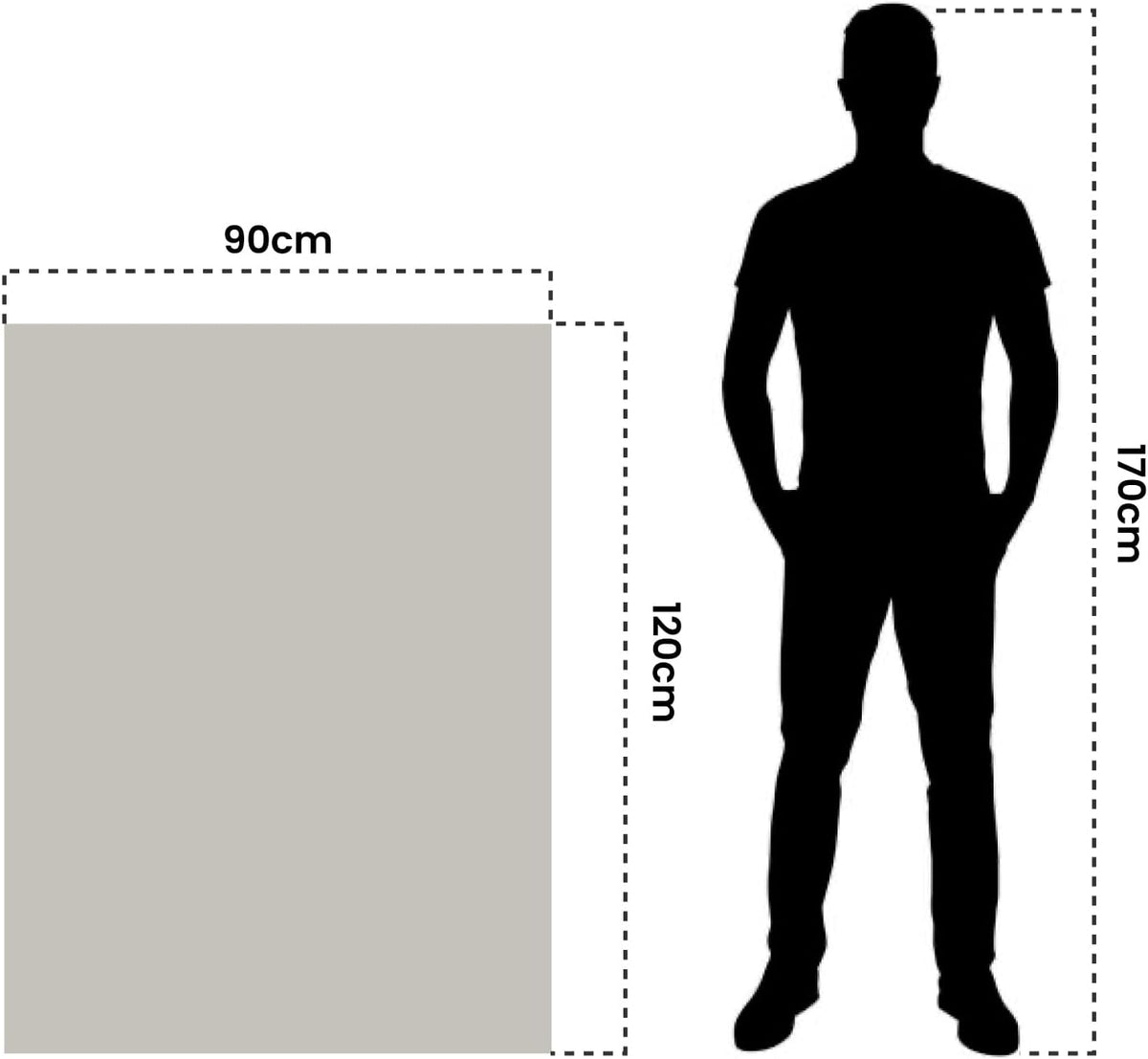 45 Sacchi Ambra Trasparenti Grandi Resistenti misura 90x120 cm in Plastica HDPE, 130 litri, Sacchetti indifferenziata, Buste spazzatura, Bustoni immondizia condominiali, 5 Rotoli da 9 Buste